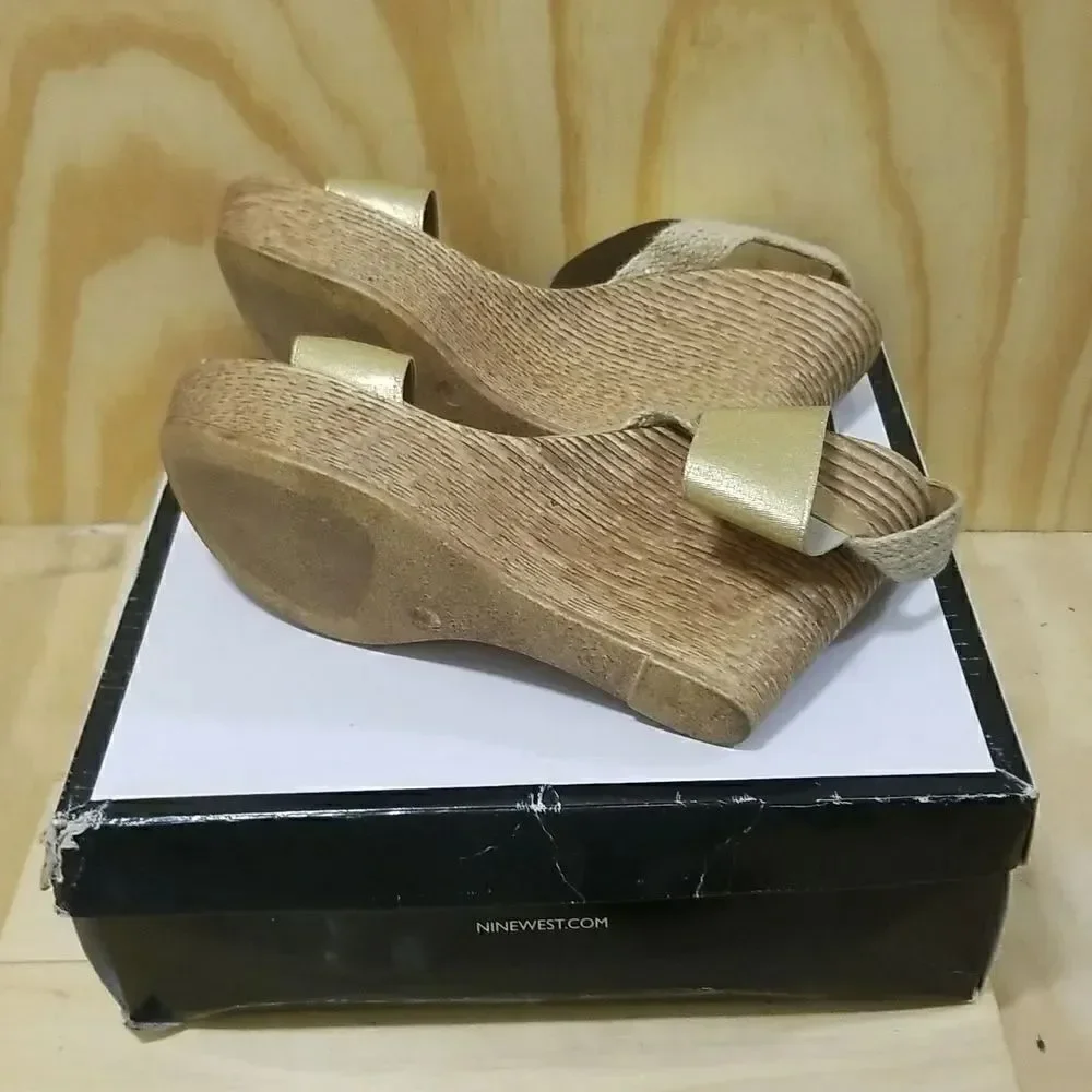 NINE WEST sandals Wmn's size 12 Medium